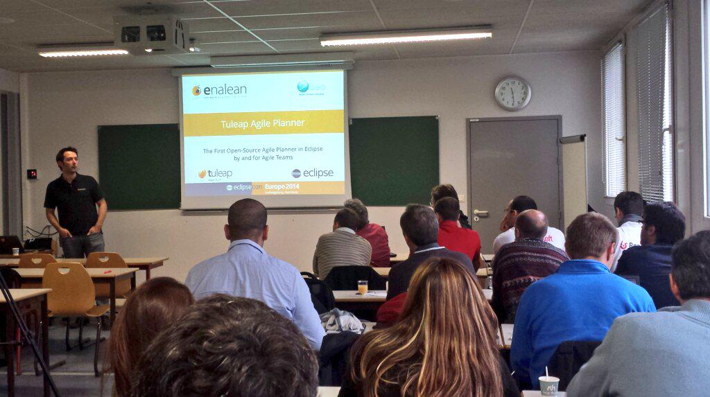 Digitaleague's tweet image. Planificateur #Agile open-source avec #Tuleap de @EnaleanTeam à #EclipseDay