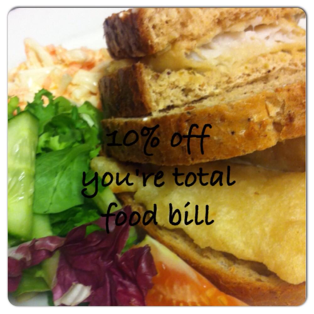 Today's offer is...10% off all main meals! Just remember to quote #12DaysOfChristmas when ordering