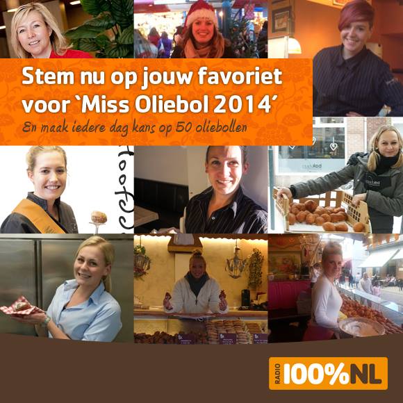 * Stem op je favoriete #missoliebol en maak kans op 50 oliebollen van uw ambachtelijke bakker. bit.ly/1z5EXwL
