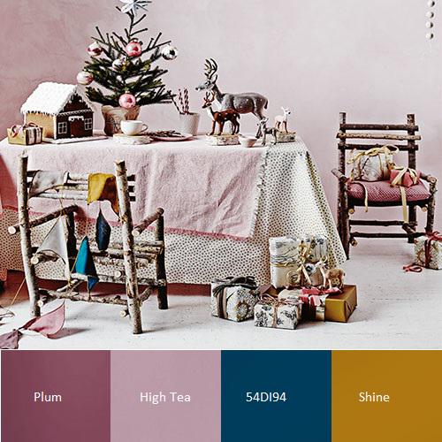 Traditionele #kleuren met #Kerstmis 2014? Kies voor je kersttafel een verrassende kleurcombinatie.Laat je inspireren