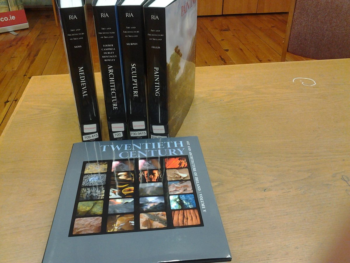 Thanks to @RIAdawson for the 5 volume set of AAI, catalogued and available in #louthlibraries