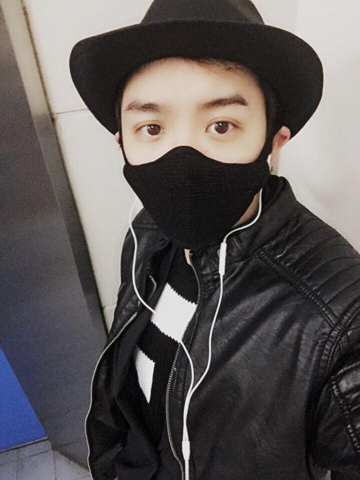 Pieroleej's tweet photo. 久々黒マスクです(笑) http://t.co/KjPz5cERsC