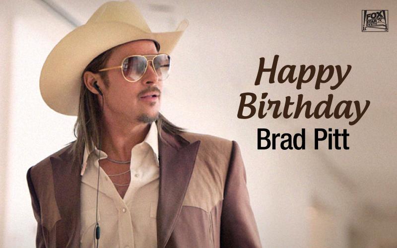 A very Happy Birthday to one of Hollywoods most Versatile & Suave actors ever, Brad Pitt! 