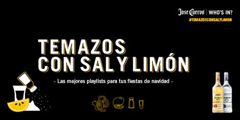 josecuervo_es's tweet photo. #TemazosConSalYLimon, la mejor música para petarlo estas navidades como si no hubiera mañana http://t.co/SzxHz3ENjp http://t.co/KlK72GPcLG