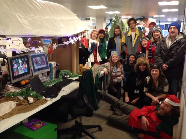 ChaletNumerique's tweet photo. We're ready and waiting for special guests @cottrell1 @KatCrisp1 http://t.co/nKw2r91Slt