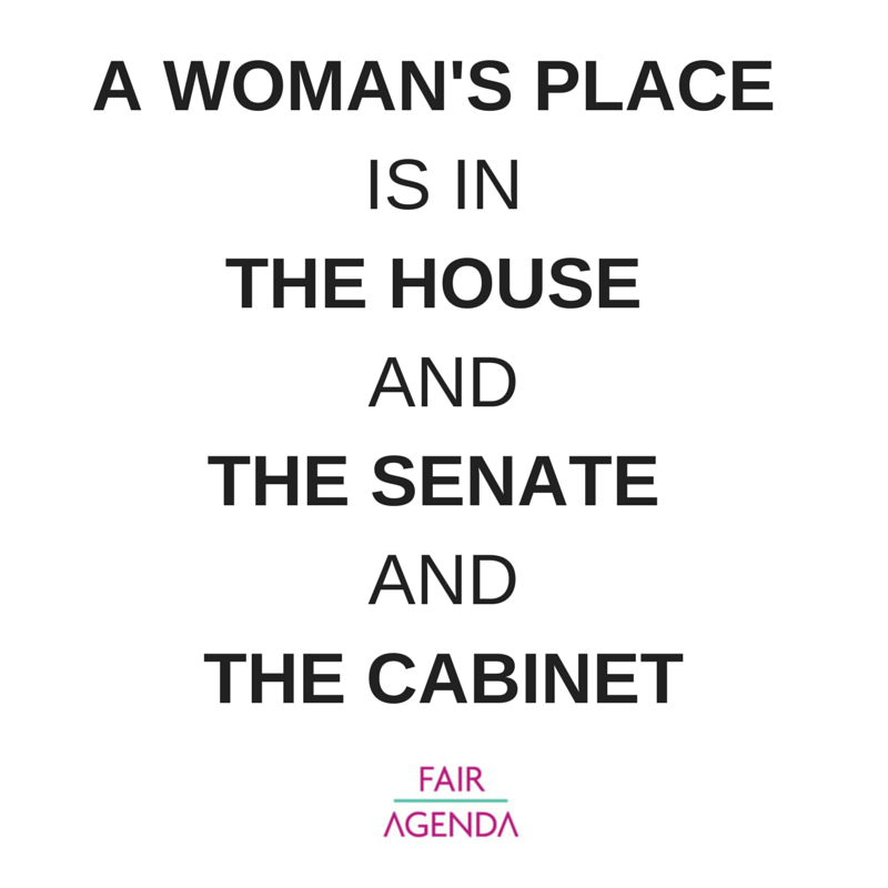 PM considering a reshuffle of cabinet. With so many talented women #knockingonthedoor, it's time to #letthemin.