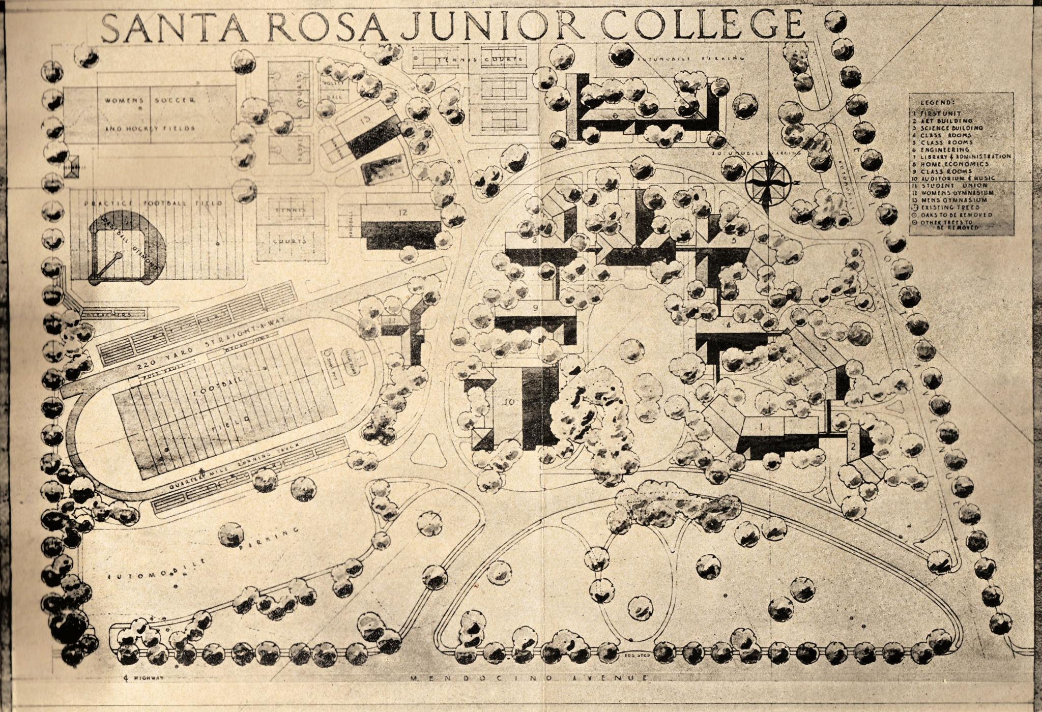 Santa Rosa Junior College Map Santa Rosa Junior College On Twitter: "An Early Map Of Santa Rosa Junior  College, From 1931 Yearbook, When We Had Only The Santa Rosa Campus. #Srjc  #Tbt Http://T.co/Vu1M4Qkvpl" / Twitter