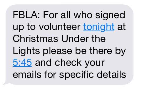 jwmhsfbla's tweet photo. Hey FBLA members!!! Remember to come out tonight to volunteer at "Celebration of Lights!" http://t.co/2D7lsSKBfy