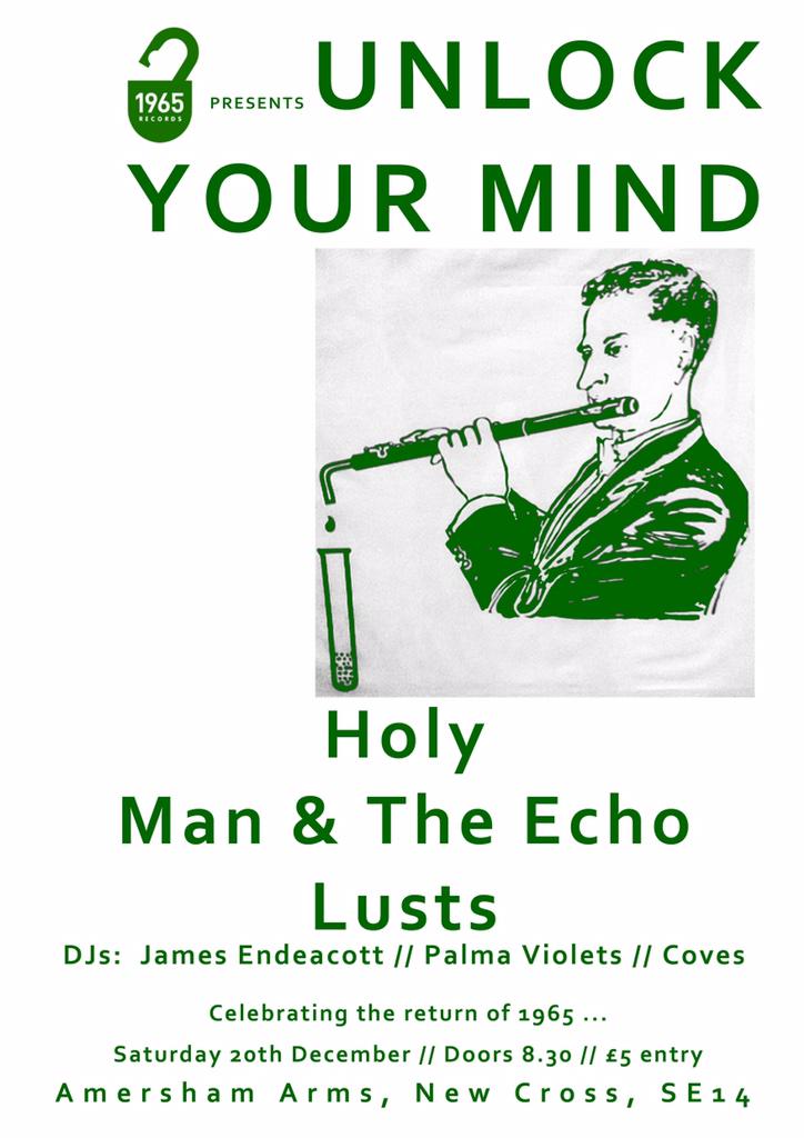 the return of 1965, south london, this saturday, it's gonna be fun ...