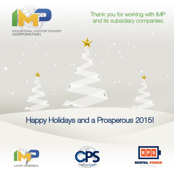 IMPcorp's tweet photo. #HappyHolidays #HappyNewYears #IMPLatinAmerica #RentalPowerSolutions #CustomPowerSolutions http://t.co/r3vR2aHdSm