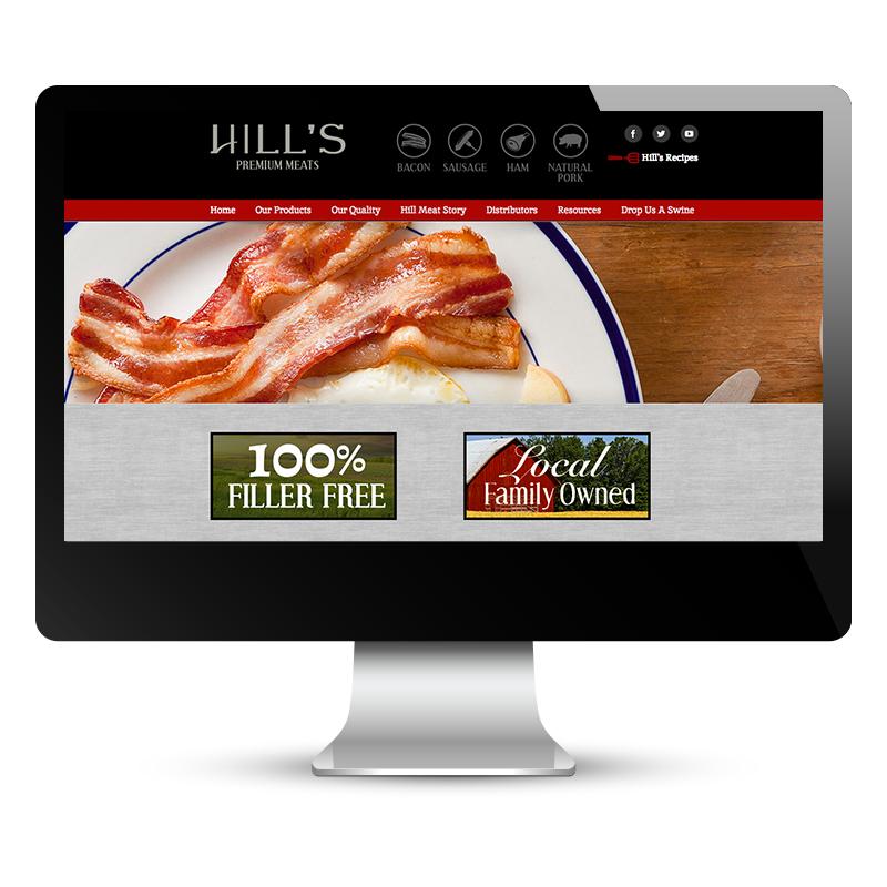 We've launched our new website! Take a peek here - HillMeat.com! Big thanks to the @VSGmktg team! #HillMeat