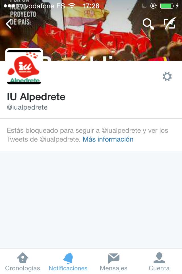 MSRAlpedrete's tweet photo. @IzaskunLR parece que tus compañeros de @iualpedrete se las gastan igual , ¿ por que ? ¿ intolerancia? ¿ que opinas ? http://t.co/AAl29rIPZp