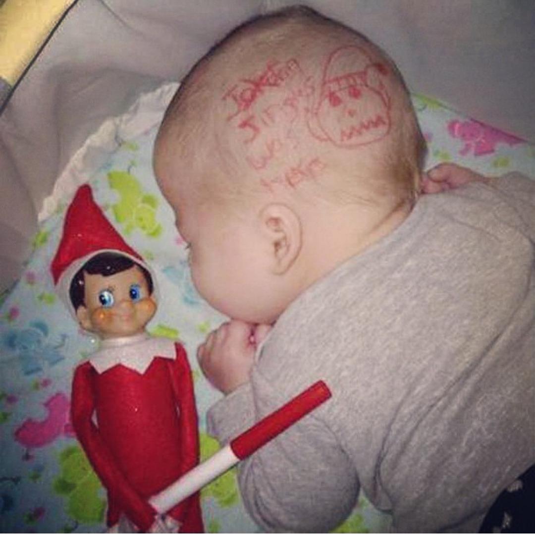 pr247's tweet photo. @singerlilsuzy @ocgANGEL this elf was doing some bad things last night http://t.co/3duwdE0bHY