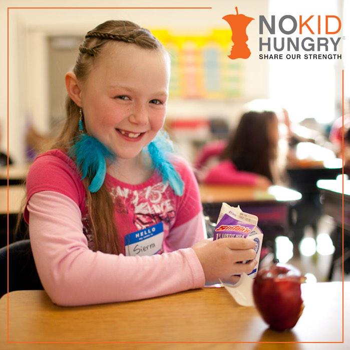 nokidhungry's tweet photo. Only half of the kids who need #SchoolBreakfast actually receive it. Visit http://t.co/4G1nYi9IRm to help change that http://t.co/VXYiv5vLtj