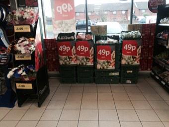Longlands6536's tweet photo. Great availability on our festive 5 and flowers in store today!!@LloydEdwards @andyneedy @JoeScoot http://t.co/MfQylINvBp
