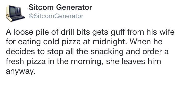 SitcomGenerator tweet picture