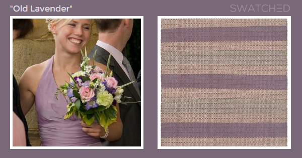 Swatchedcom's tweet photo. The color of the day is "Old Lavender".  See weddings and decor featuring… http://t.co/TO0wjo351A  #weddings #decor http://t.co/MeabUYkxZK