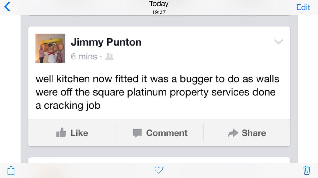 Another great job completed for one of our clients. Enjoy your new kitchen over christmas jimmy.