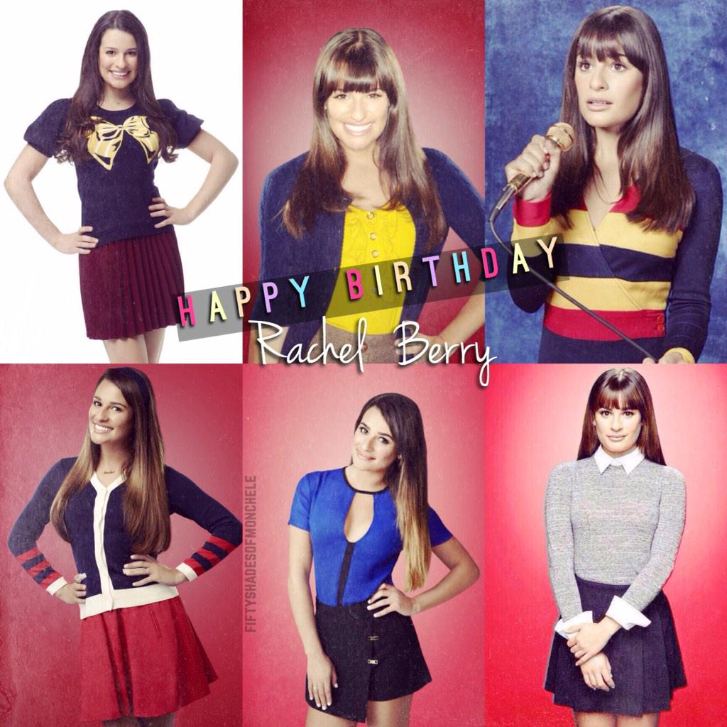 Happy birthday to our gold star, Rachel Berry.   