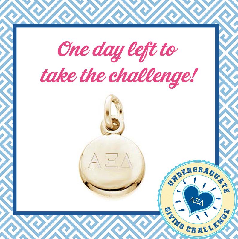 alphaxidelta's tweet photo. 1 day left to take the #axidUGC &amp; receive a special dangle. Take the challenge at http://t.co/lNRMqiDqQ4. http://t.co/YCSHhCBfOY