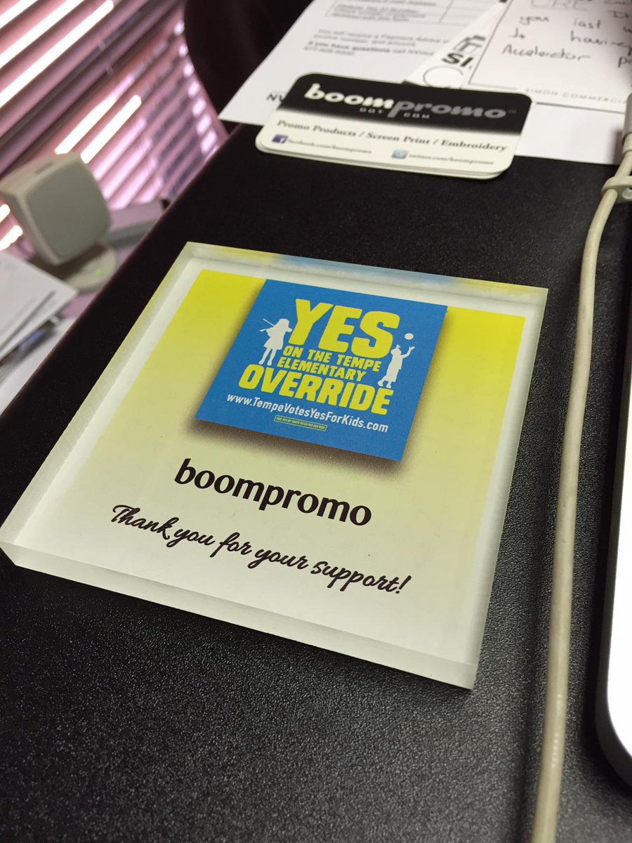 Nice little gift from our friends at the Tempe Override Committee.  #tempevotesyes