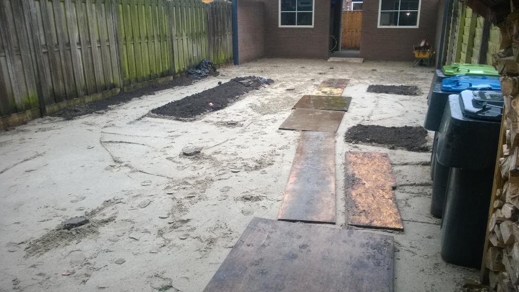 #grondwerk klaar. Morgen beginnen met de #bestrating <a href="/Nunspeet/">nunspeet</a>