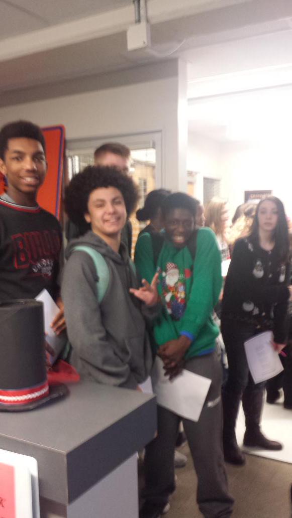 t_hessee's tweet photo. Hillcrest Spanish classes singing "Rudolph the Red Nosed Reigndeer"  # Rudolph #spanish #singing #htvbuzz #hillcrest http://t.co/6iQ5yDh8kZ