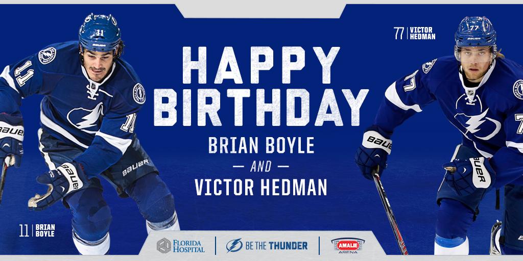 Tampa Bay Lightning on Twitter "Happy birthday, BriBrows22! Grattis