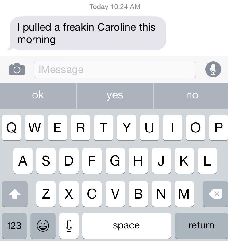 smalltowngrl96's tweet photo. I love how my friends relate odd things that happen to them to me 😂 http://t.co/doIjlRdmJC