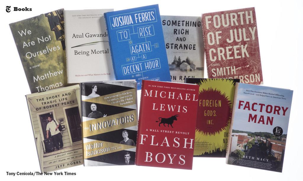 nytimesarts's tweet image. The 10 best books of 2014, from NYT critic Janet Maslin nyti.ms/1wI7hFW