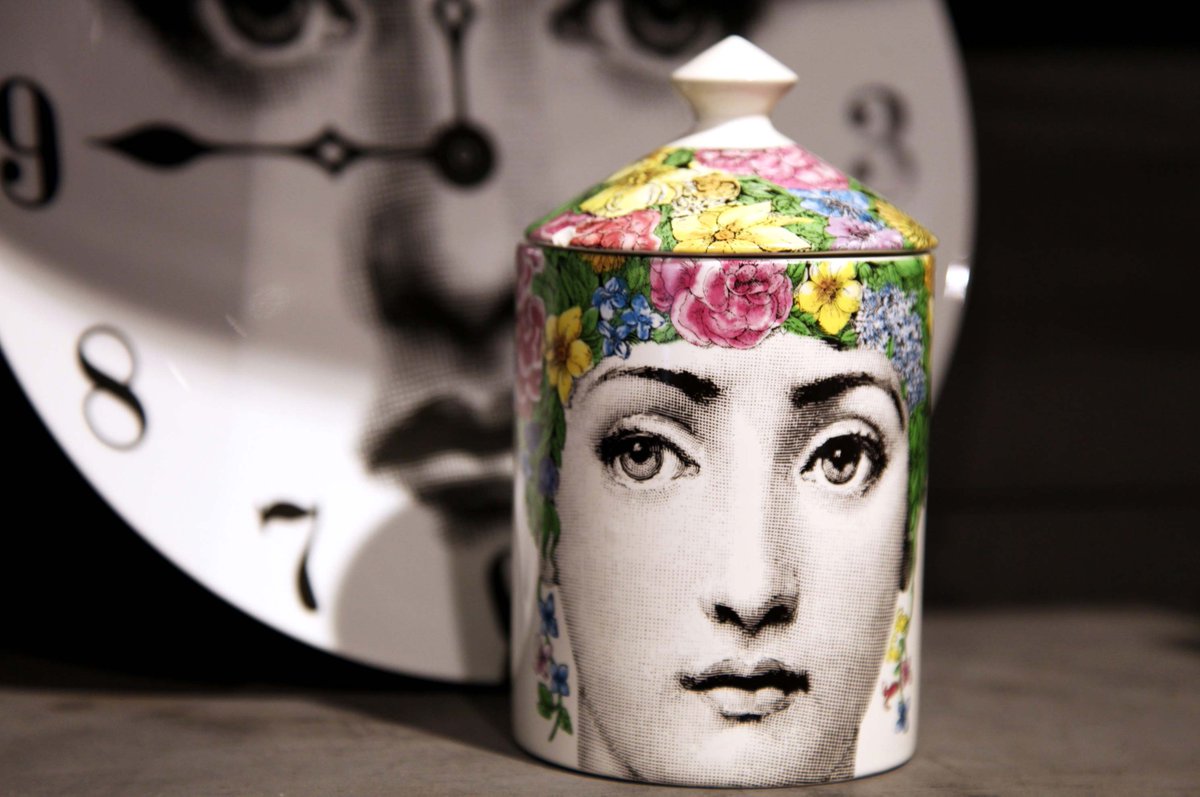 An eye-catching piece, the Fornasetti Flora Candle is a delicious home fragrance with style: bit.ly/1x2Ai16