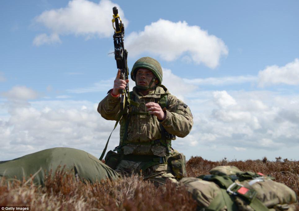 Parachute Regiment - A Year On Camera

A para from 2nd unpacks equipment after an exercise drop in Scotland