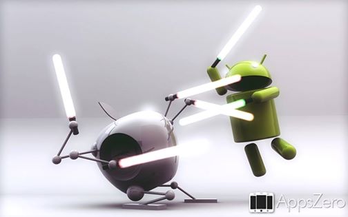 apps_zero's tweet image. who will win !?! #IOS vs #Android