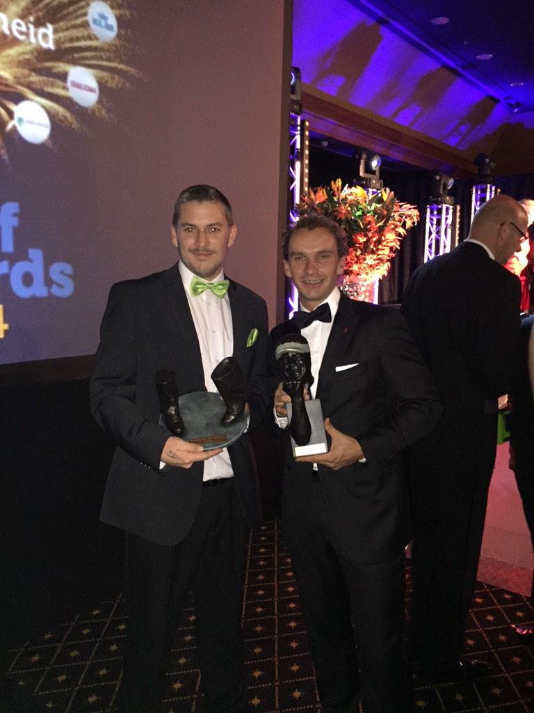sberghgreenkeep's tweet photo. Met @joostluiten at the golf awards, great player👍👍 http://t.co/NBH6E7xaKV