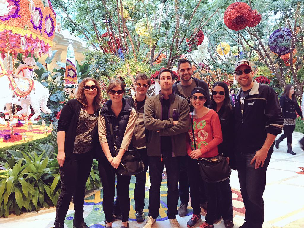 LuxuryLivingCHI's tweet image. First stop at #TheWynn to play the slot machines.