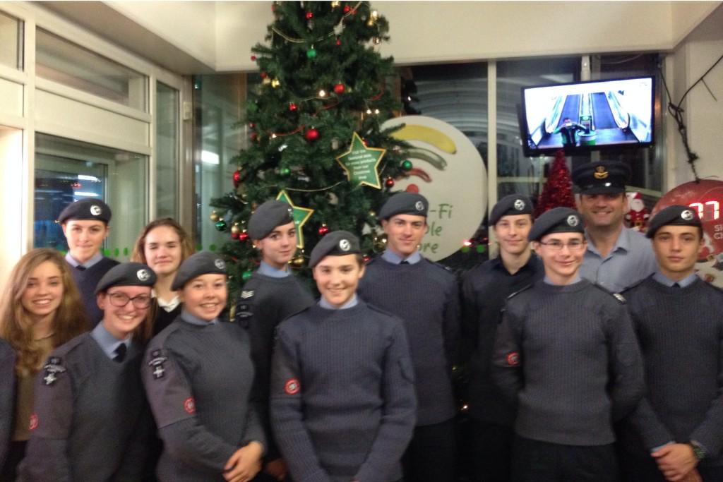 AsdaLongwell's tweet photo. This evening, the Local Air Cadets are ready and waiting to pack your bags. http://t.co/SPluMutwrF