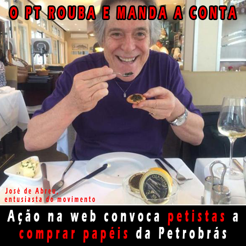 brdeverdade's tweet photo. Militância petista quer comprar ações da Petrobrás: http://t.co/wK0Lt2bBnP http://t.co/NTNTLc2xnQ