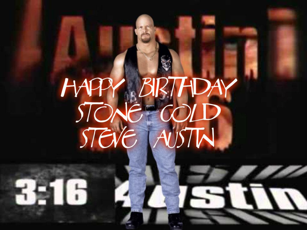  Happy Birthday Stone Cold Steve Austin ! 