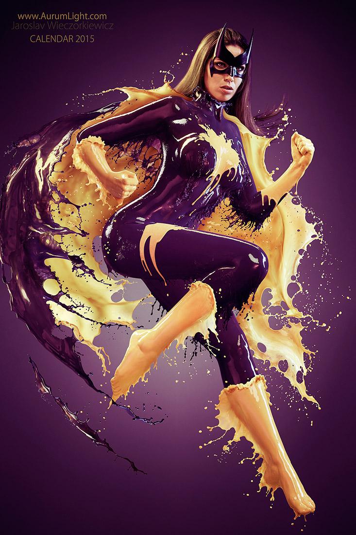kevin_chung's tweet image. Beautiful! Superheroines with liquid suits bit.ly/1x2Xexj