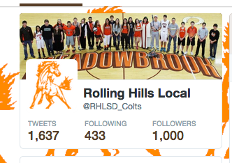 RHLSD_Colts's tweet photo. #BadaBingBadaBoom #WeMadeIt to #1kFollowers #Thanks #GoColts #ColtTech #Rt http://t.co/vl1Csd9cyX