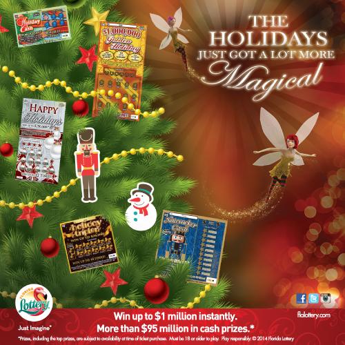 floridalottery's tweet photo. Have you checked out our #HolidayScratchOffs yet? RT if you've played recently! http://t.co/585U8B1lfn