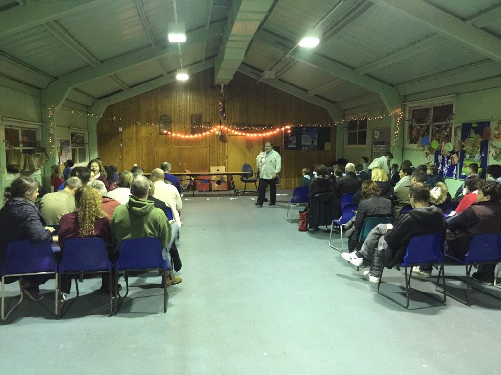 Christmas Show is about to begin #Scouting #UKScouting #BeaversCubsScouts #ChristmasBadges