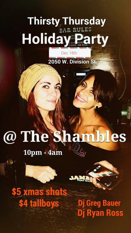 moonshine_chi's tweet photo. Tonight former resident's @DJGregBauer @ryanrossthedj spin @shambleschicago #HolidayHousemusic http://t.co/o1pMxK1Ia6 http://t.co/PUdoFJJGqv