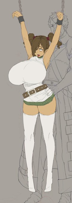 高い高いされて喜んでいるハートフルな絵です。 