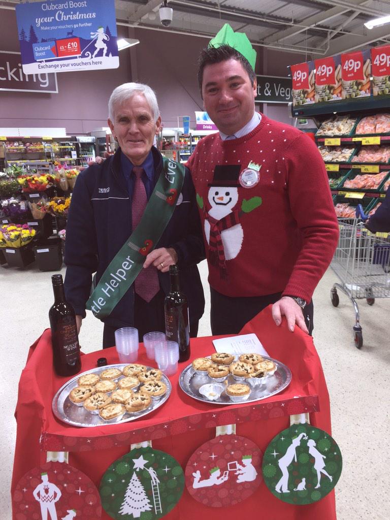 What great service and a warm welcome @6110tesco <a href="/Chris_OBrien32/">Chris O'Brien</a> <a href="/TonyD_1/">Tony Davies</a>