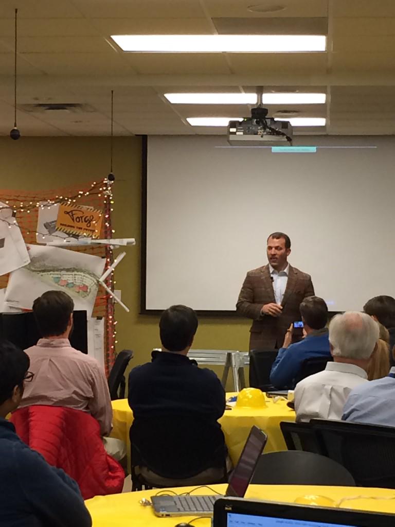 BrittyLea88's tweet image. @RossBjorkAD kicking off the #FNCForge event @FNC_inc