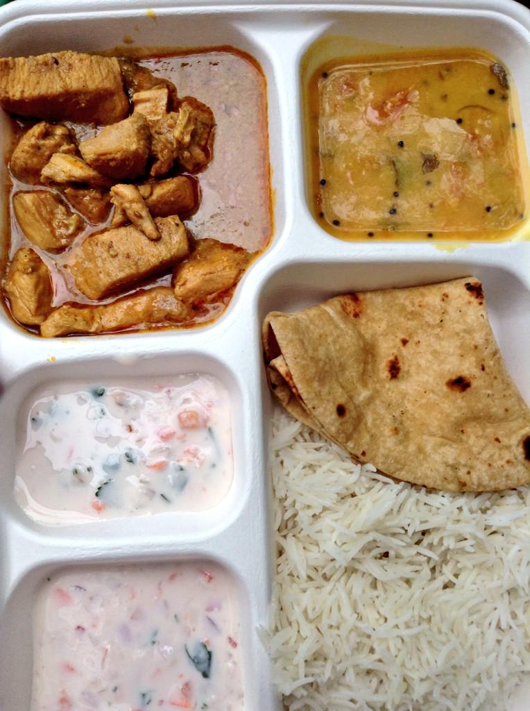 Try the delicious Chicken Curry Lunch Plate from the <a href="/thalionwheels/">ThalionWheels</a> truck here at OtG: South Park from 11am-2pm.