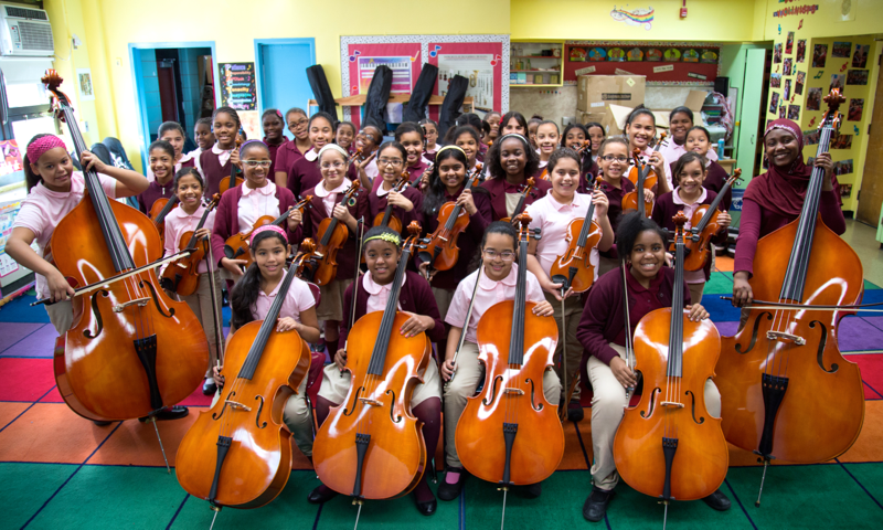 Thanks and gratitude from the BGLIG String Program in Bronx NY #mhopus #musiced #bronx