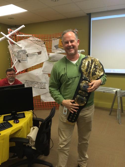 JonTFish's tweet image. @TNADixie the TNA belt made it to the #FNCForge today. Now I&apos;m getting requests for you to visit! Autographs too!