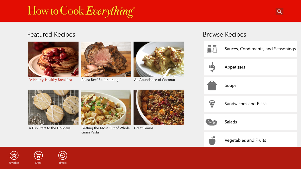 Just in time for the Holidays! Get How to Cook Everything on EVERY #Windows 8.1 device bit.ly/HTCE_Win81